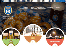 Tablet Screenshot of hofbrauhauscolumbus.com